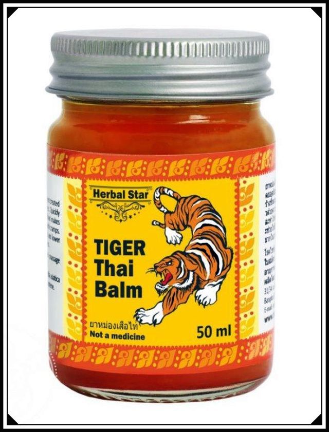 Тайский тигровый бальзам - расширяет сосуды, снимает спазмы и помогает при судорогах 