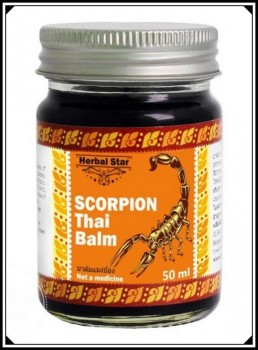 Тайский бальзам с ядом Скорпиона - ускоряет процесс сращивания костей при переломах 