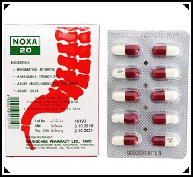 Капсулы Noxa 20 для суставов